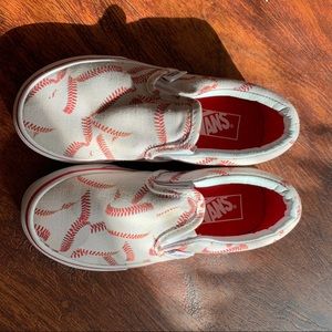 Vans Baseball slip ons
